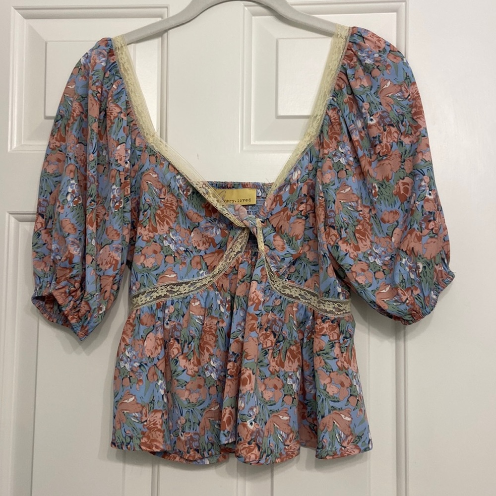 So Very Loved blouse: size S